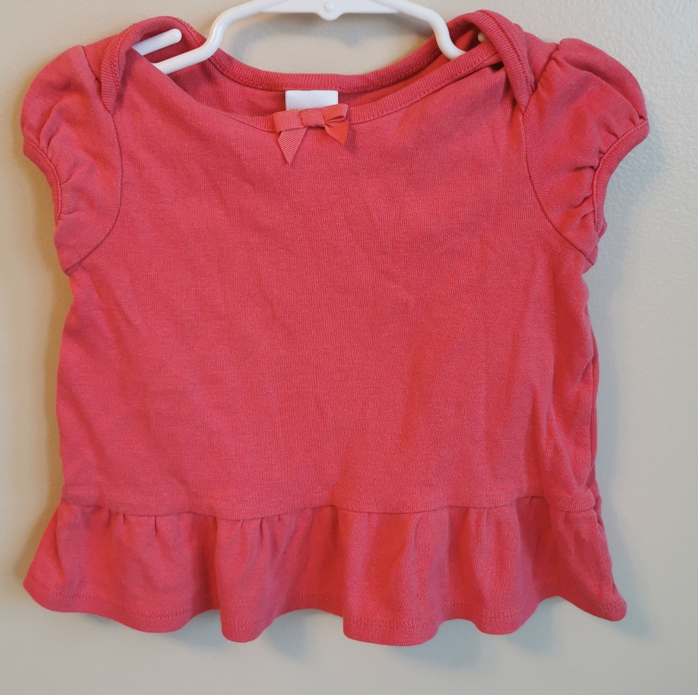 Gymboree Pink Top GUC 12-18m